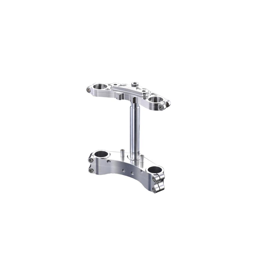OVER RACING (オーバーレーシング) ステムキット OVER製ライザー対応(品番55-34-05) / オーリンズ対応 シルバー V-MAX [1200] 55-34-10