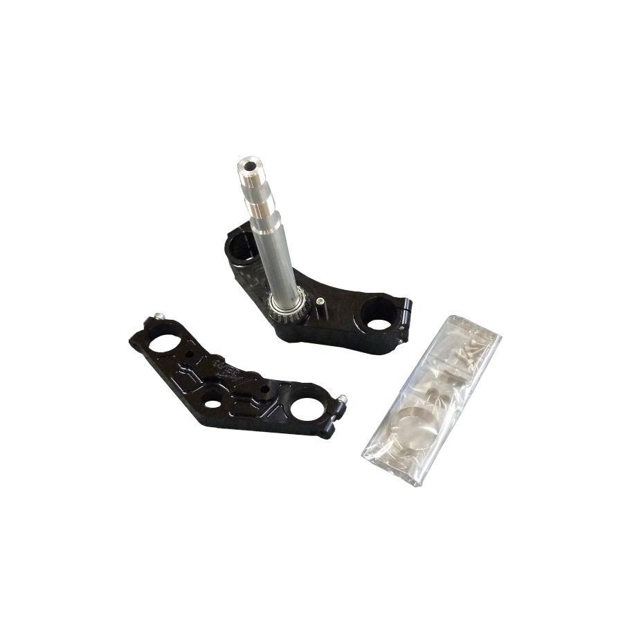 OVER RACING (オーバーレーシング) ステムキット OVER製ライザー対応(品番55-34-05)/ オーリンズ対応 ブラック V-MAX [1200] 55-34-10B
