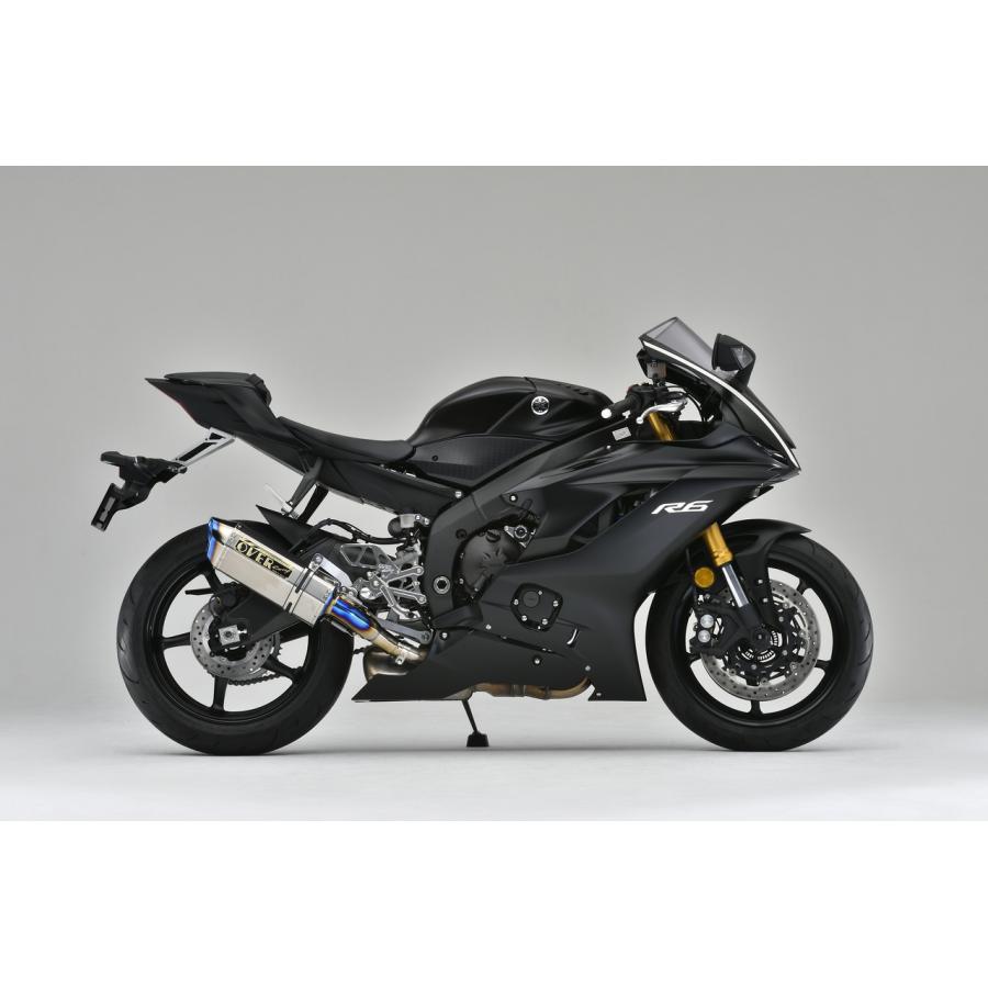 401 cc 〜750 cc  - OVER RACING (オーバーレーシング) マフラー TT-Formula RS チタン スリップオン YZF-R6 10-433-01 オーヴァーレーシング
