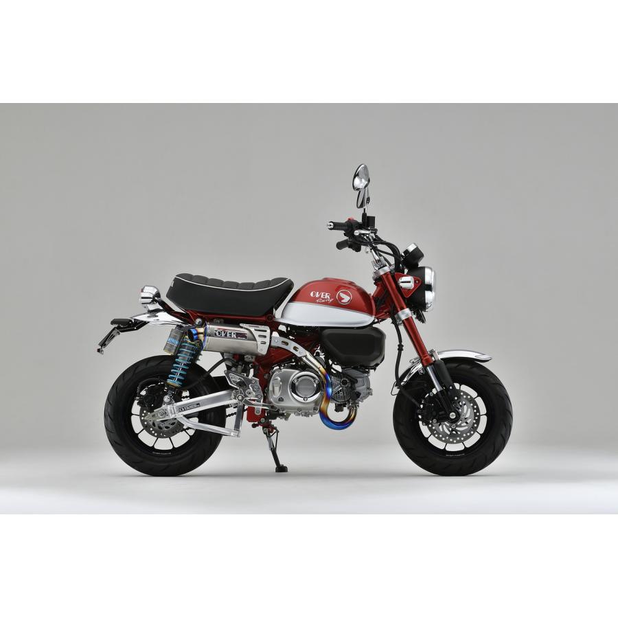 OVER RACING(オーバーレーシング) マフラー TT-Formula フルチタン アップマフラー Monkey125 モンキー125 012-07 オーヴァーレーシング