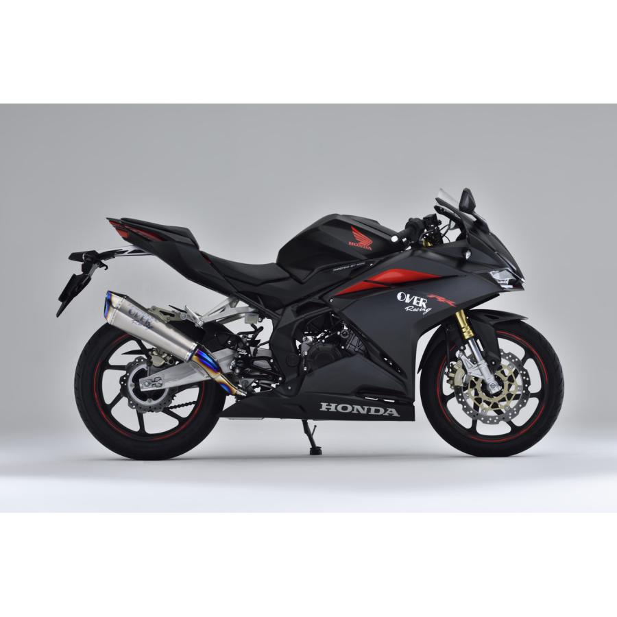 OVER RACING(オーバーレーシング) マフラー TT-Formula RS+PRO フルチタン スリップオン CBR250RR オーヴァーレーシング