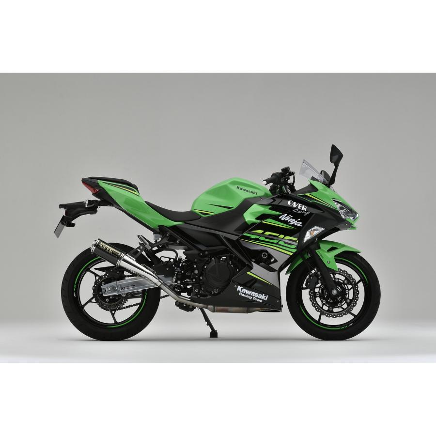 OVER RACING(オーバーレーシング) マフラー GP-PERFORMANCE XL Type-S スリップオン Ninja400 ニンジャ400 722-06 オーヴァーレーシング