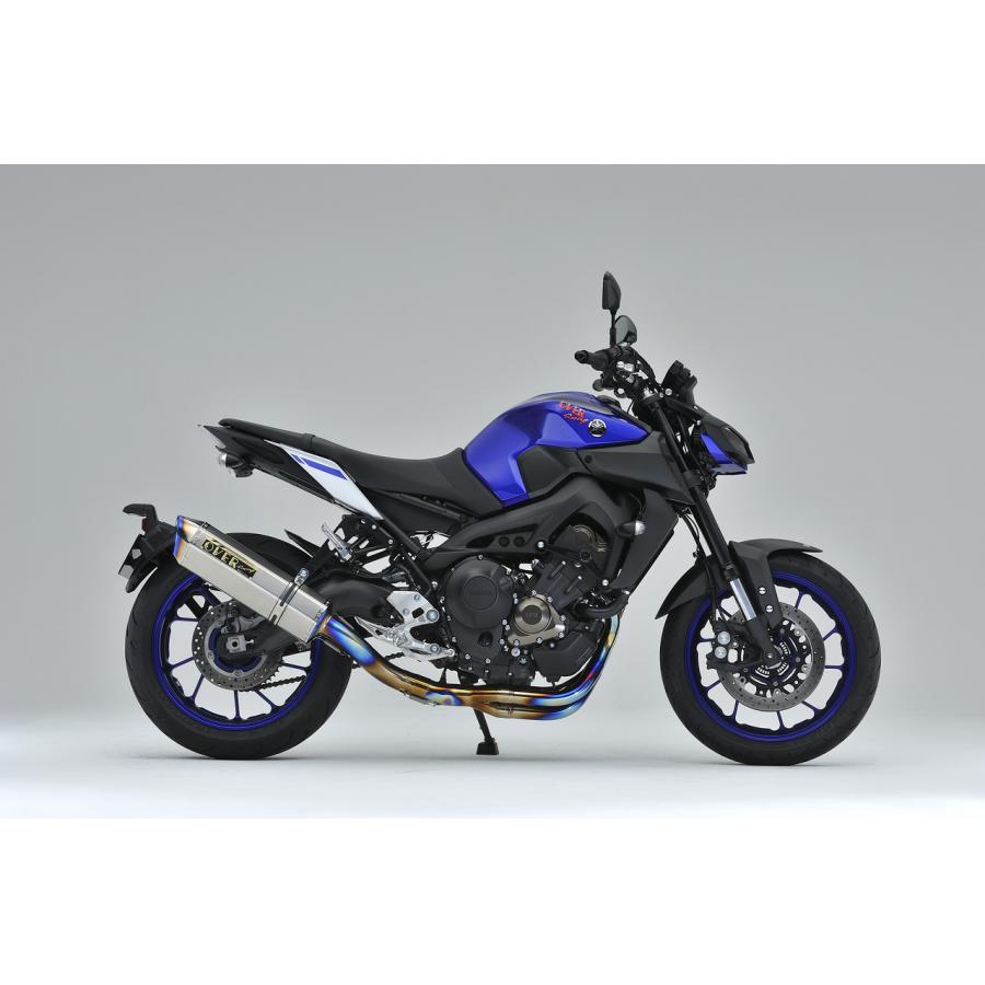 751 cc 〜 - OVER RACING (オーバーレーシング) フルエキゾーストマフラー TT-Formula RS フルチタン 3-1 MT-09 25-451-11 オーヴァーレーシング