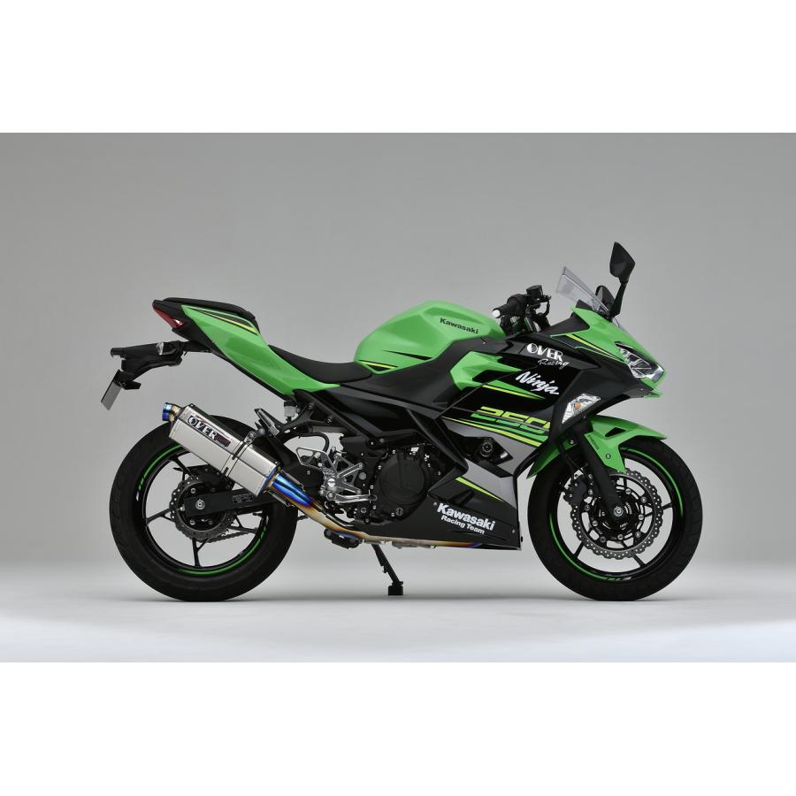 OVER RACING(オーバーレーシング) マフラー TT-Formula フルチタン2-1 NINJA250 ニンジャ250 25-693-01 オーヴァーレーシング
