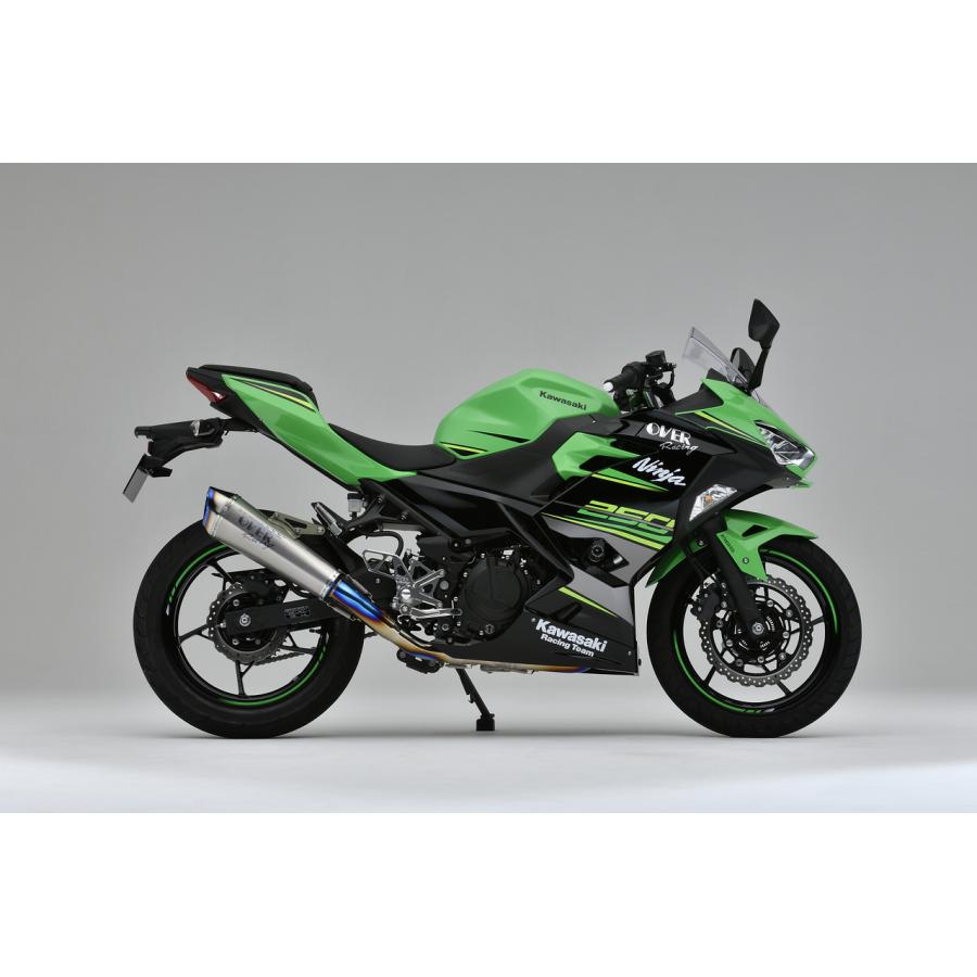 OVER RACING(オーバーレーシング) マフラー TT-Formula RS+PRO フルチタン2-1 NINJA250 ニンジャ250 25-693-12 オーヴァーレーシング