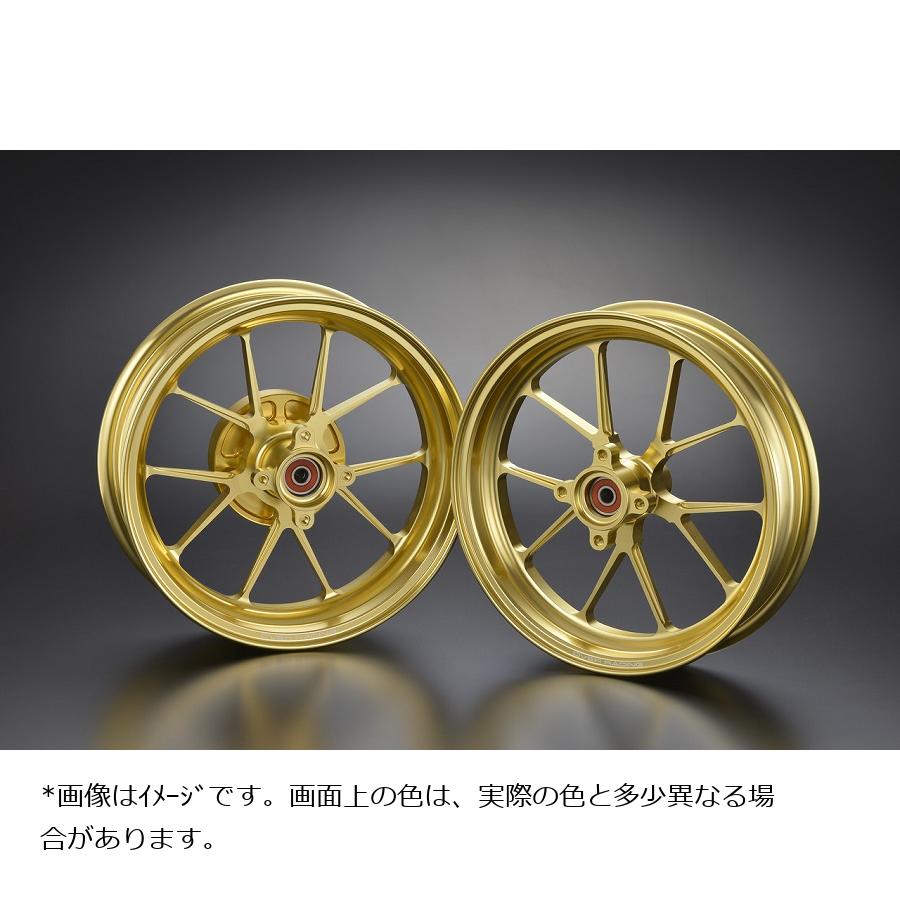 OVER RACING (オーバーレーシング) GP-TENホイール F2.70/R3.50-12 MONKEY モンキー125 ゴールド オーヴァーレーシング