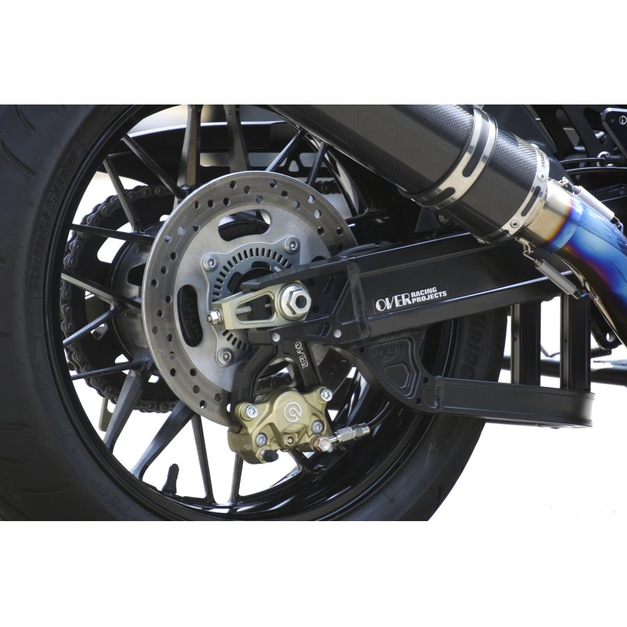 オーヴァーレーシング,Rキャリパーサポート,BLK,ブレンボ2P(カニ)用,Z900RS
