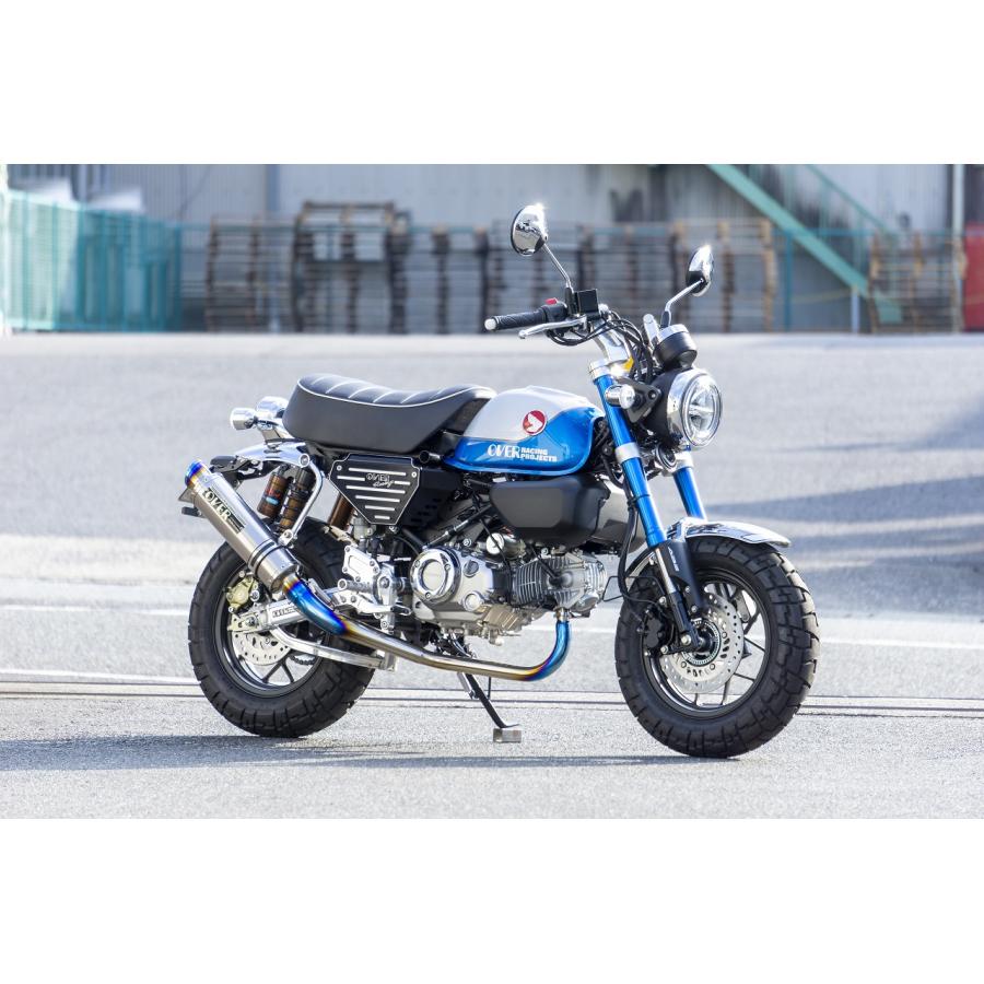 OVER RACING (オーバーレーシング) GP-PERFORMANCE GPパフォーマンス フルチタン フルエキゾーストマフラー モンキー125 (JB03) 16-013-25