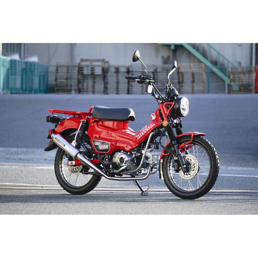OVER RACING (オーバーレーシング) SESMIC-mini フルエキゾーストマフラー ハンターカブ125 CT125 16-06-04