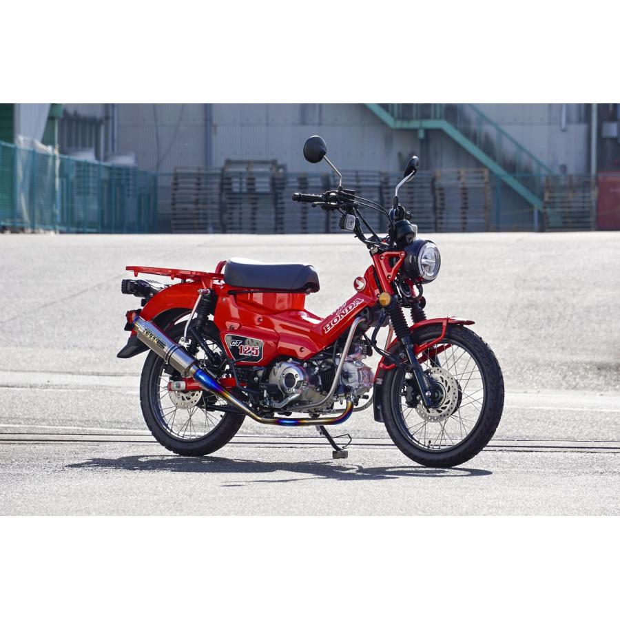 OVER RACING (オーバーレーシング) GP-PERFORMANCE フルエキゾーストマフラー フルチタン ハンターカブ125 CT125 16-06-06
