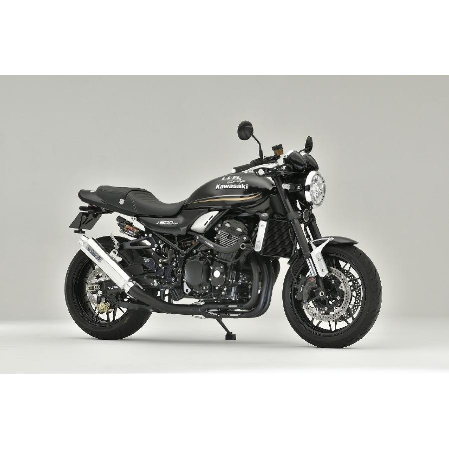 OVER RACING (オーバーレーシング) SESMIC-4 フルエキゾースト マフラー ブラックZ900RS オーヴァーレーシング