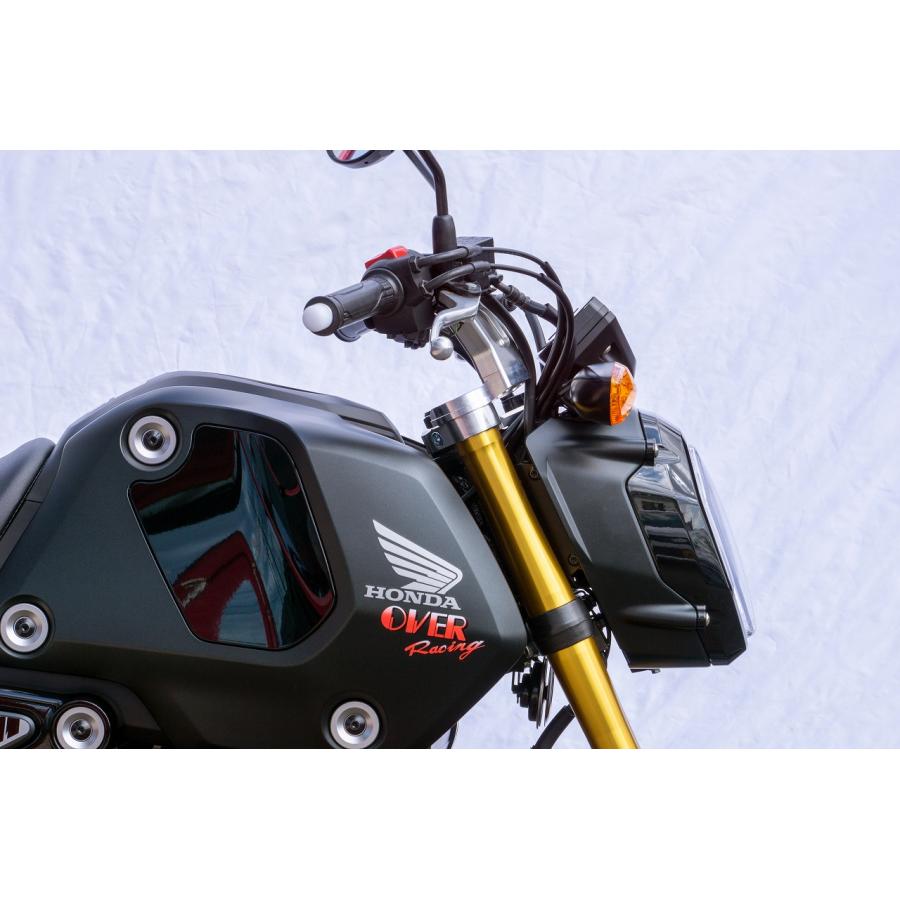 OVER RACING (�����С��졼����) ���ݡ��ĥ饤�ǥ��󥰥ϥ�ɥ륭�å� ����С� GROM 55-223-11