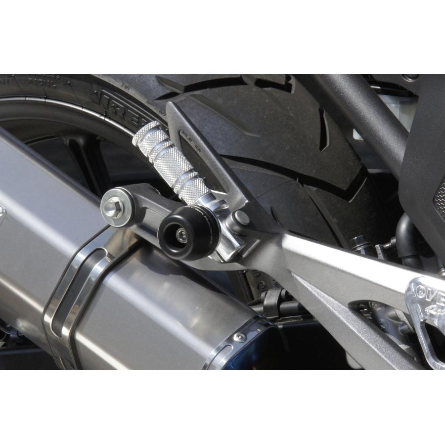 OVER RACING (オーバーレーシング) タンデムステップ スライダー シルバー REBEL250 レブル250 オーヴァーレーシング