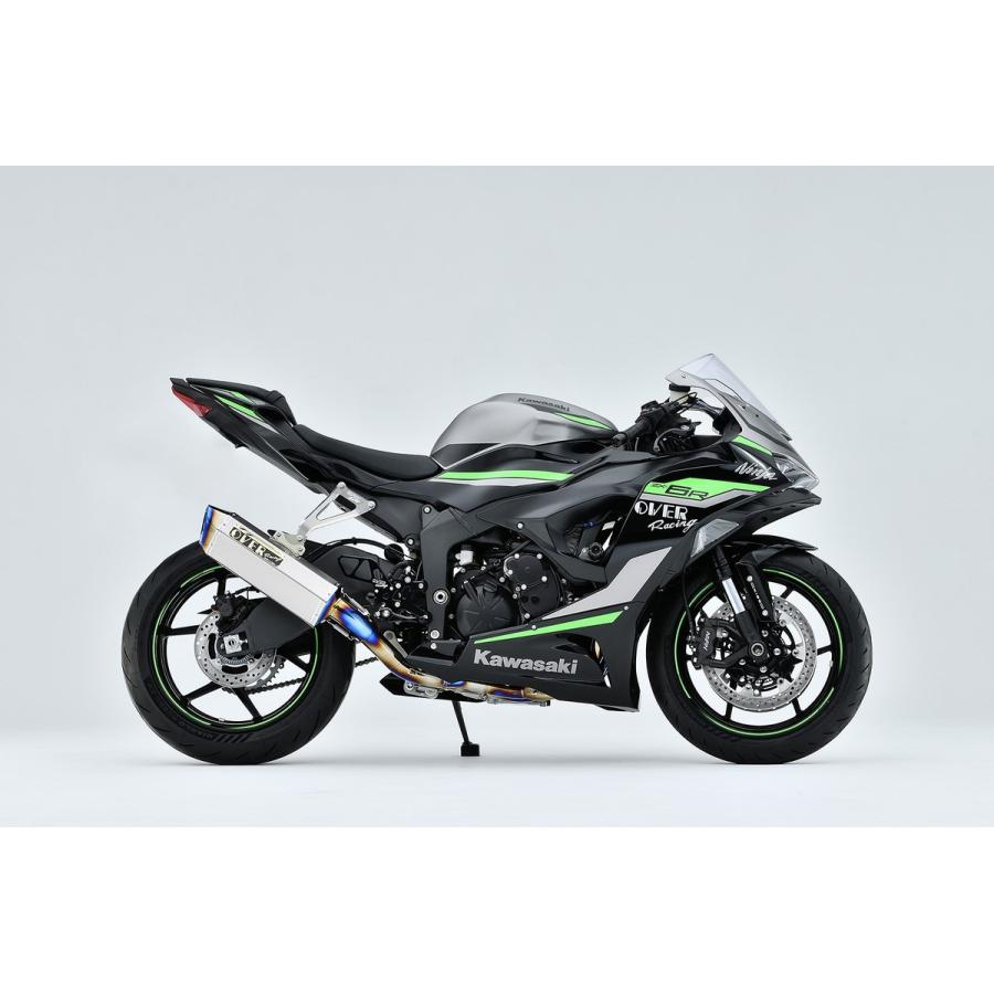 OVER RACING (オーバーレーシング) TT-Formula RS フルチタン レーシング Ninja ZX-6R 20-77-11