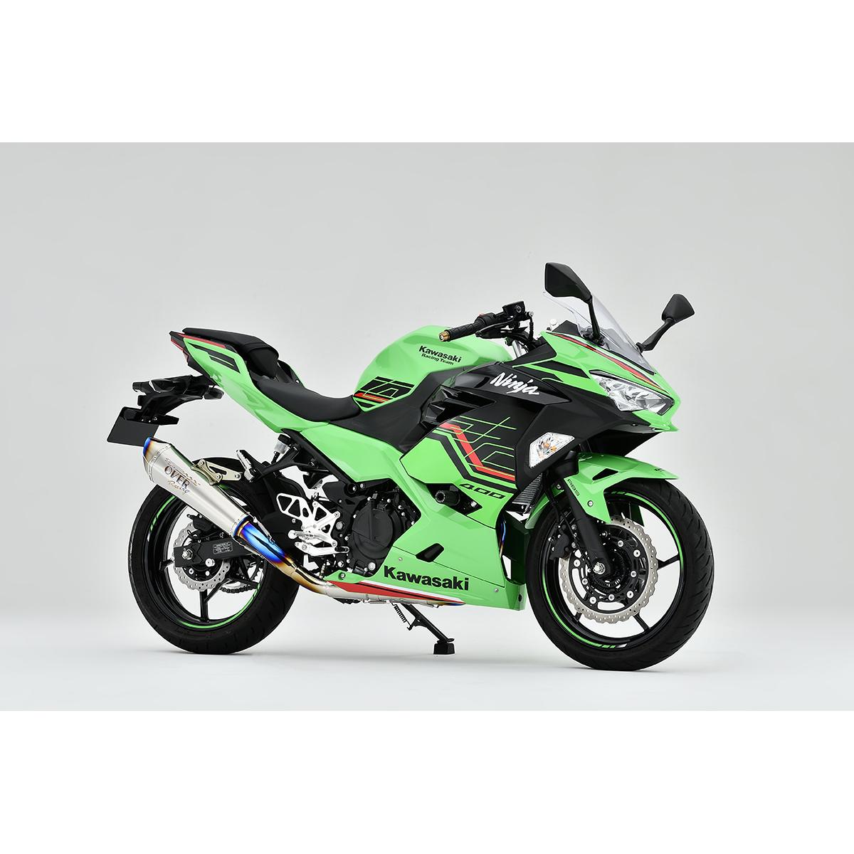 OVER RACING (オーバーレーシング) TT-FORMULA RS+PRO フルチタン2-1 Ninja400 23- 25-723-12