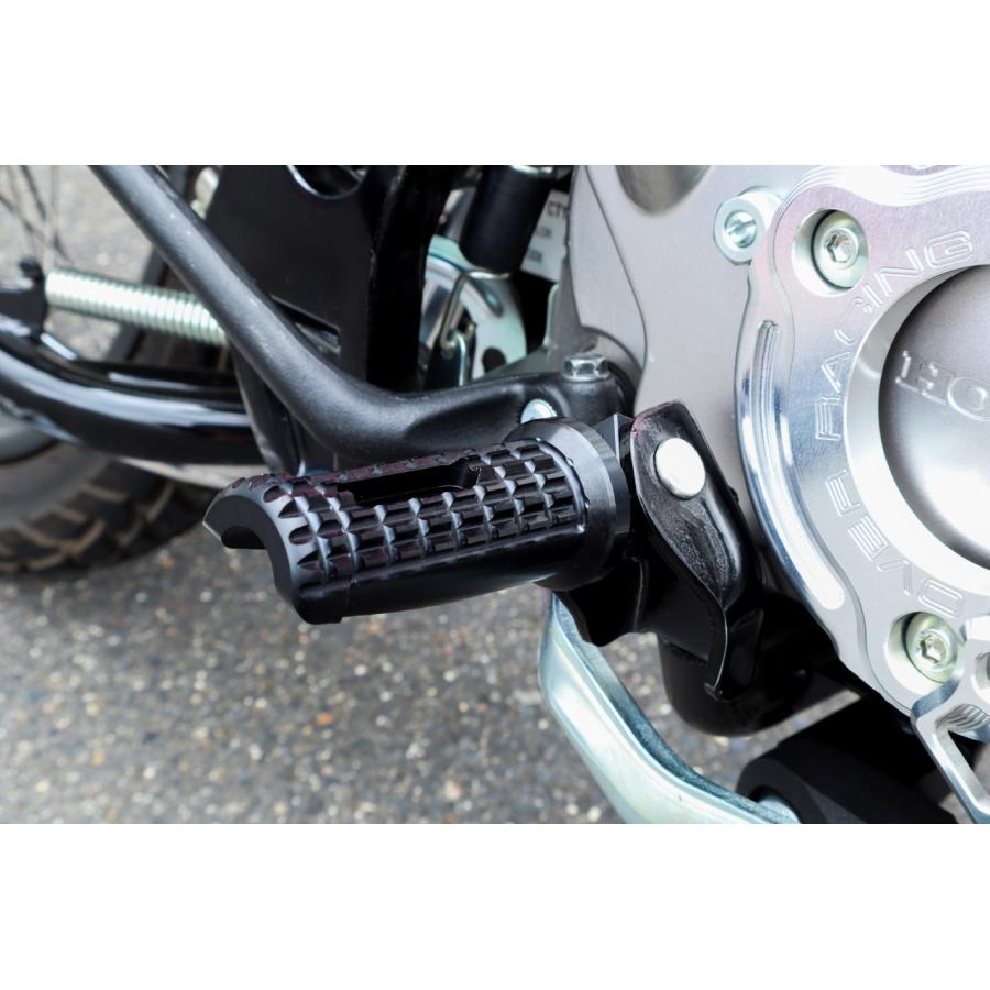 OVER RACING (オーバーレーシング) ハイグリップステップバー ブラック CT125 51-06-01B