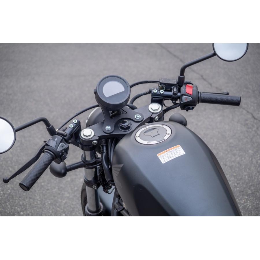 OVER RACING (�����С��졼����) ���ݡ��ĥ饤�ǥ��󥰥ϥ�ɥ륭�å� �֥�å� HONDA / Rebel250 E-Clut...