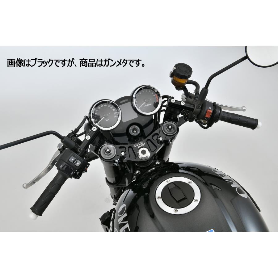 OVER RACING (�����С��졼����) ���ݡ��ĥ饤�ǥ��󥰥ϥ�ɥ륭�å� ����᥿ Z900RS Z900RS 55-71-11GM