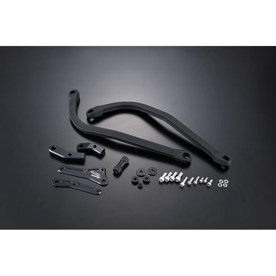 OVER RACING (オーバーレーシング) ダウンチューブ ブラック Monkey125 56-012-01B