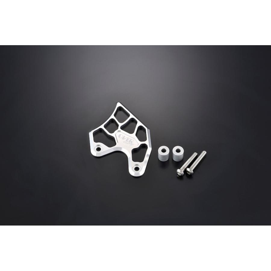 OVER RACING (オーバーレーシング) クラッチカバープロテクター シルバー MONKEY125 57-013-11