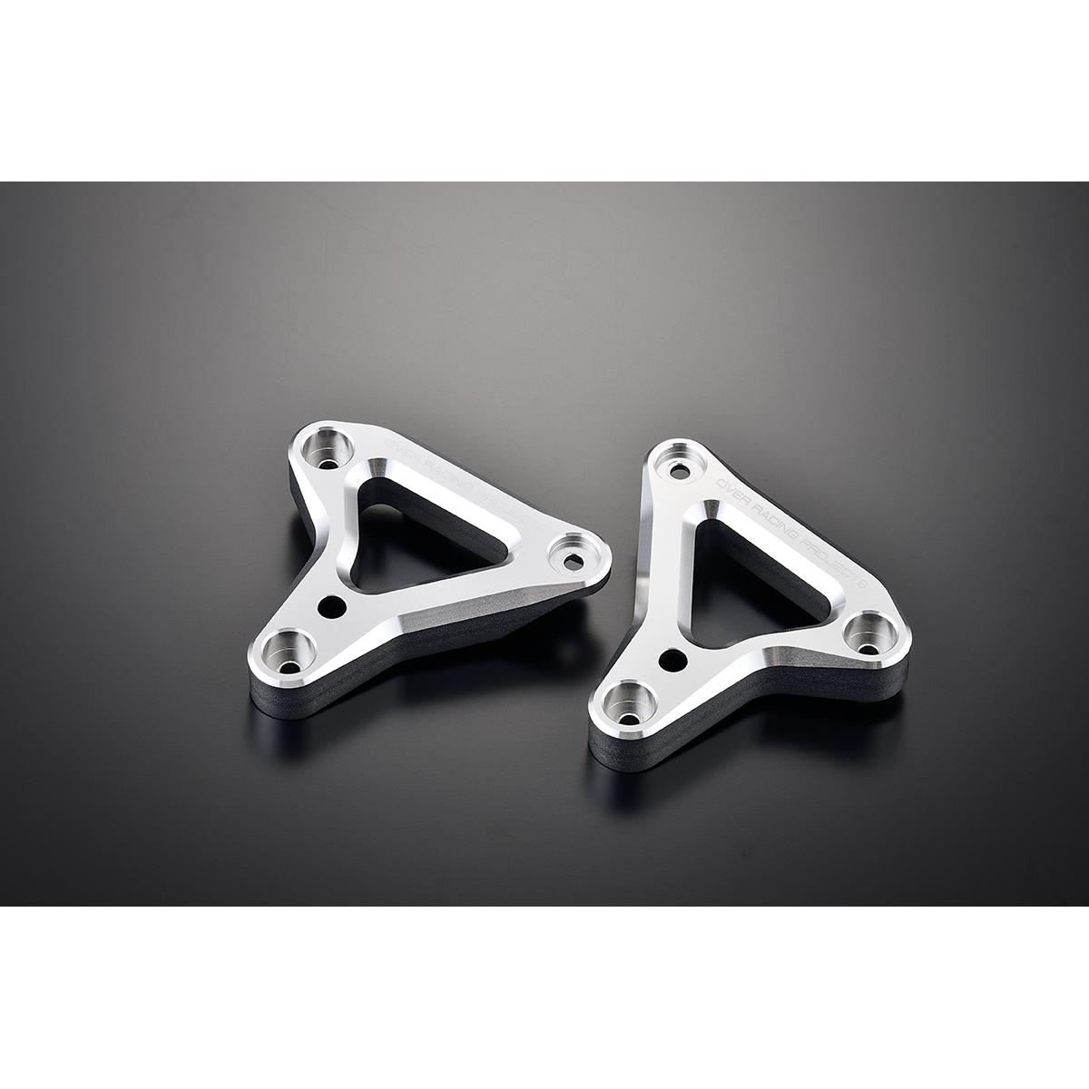 OVER RACING (オーバーレーシング) ビレットライトステー シルバー CT125 57-06-05