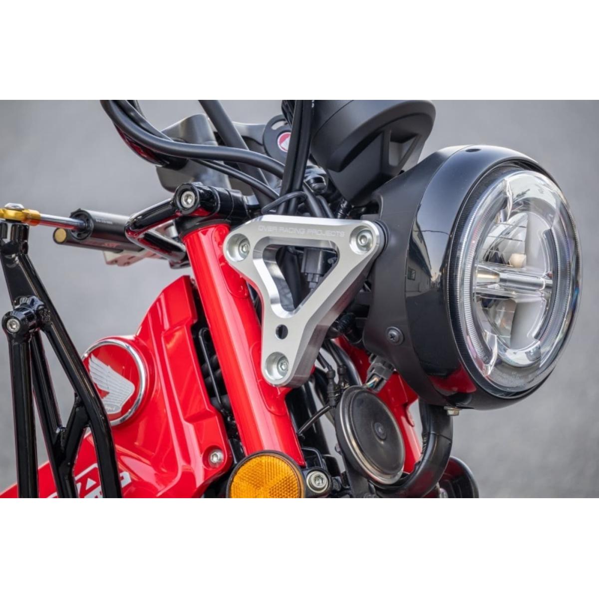 OVER RACING (オーバーレーシング) ビレットライトステー シルバー CT125 57-06-05