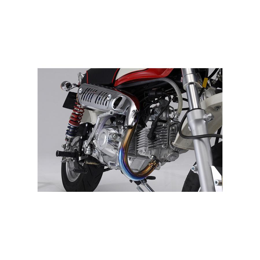 OVER RACING (オーバーレーシング) フルエキゾーストマフラー フルチタンチタン アップマフラー MONKEY Z50J [モンキー] 13-01-28 オーヴァーレーシング