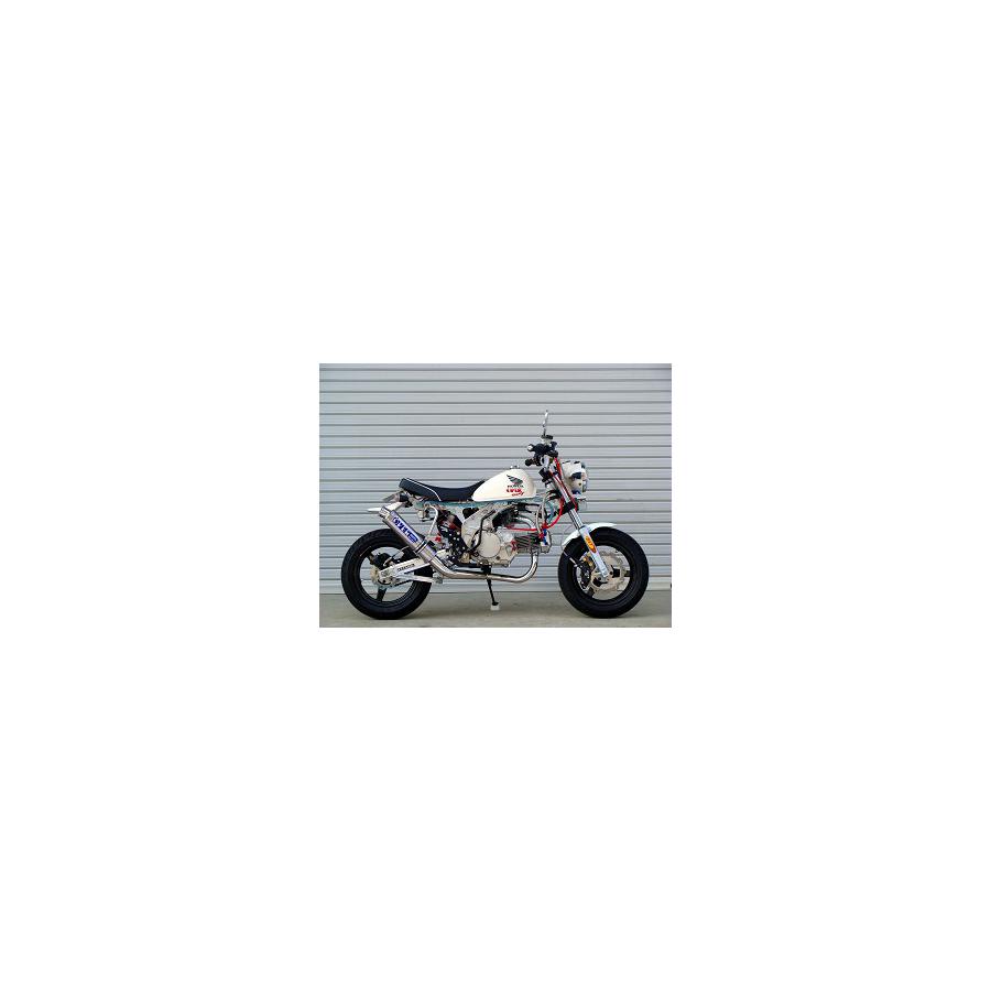 OVER RACING (オーバーレーシング) フルエキゾーストマフラー RACING DOWN チタンマフラー MONKEY Z50J [モンキー] 13-01-36 オーヴァーレーシング