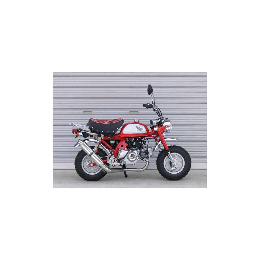 OVER RACING (オーバーレーシング) フルエキゾーストマフラー レーシングダウン ステンアルミマフラー MONKEY FI 09-[モンキー] 13-011-17