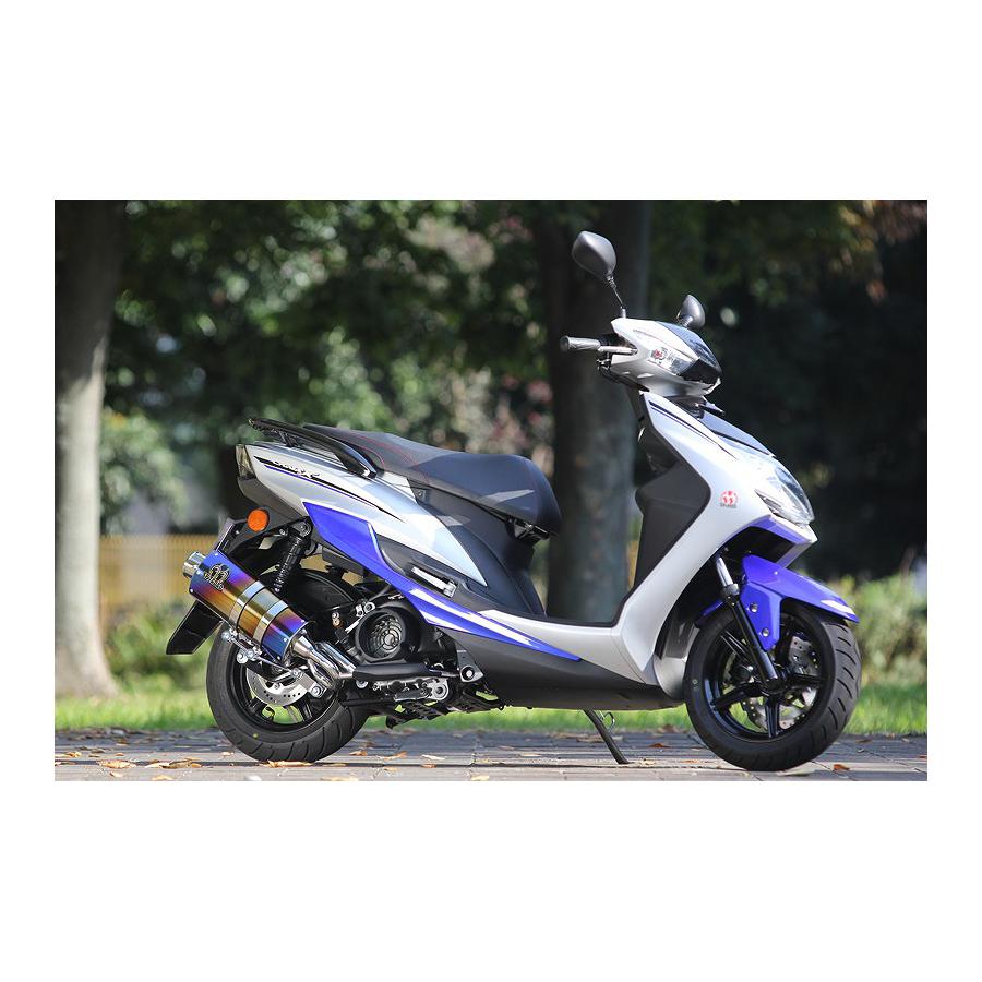 SP忠男 (SPタダオ) PS OVAL E 16 BWs125 EBJ SEA6J チタンブルー ゴールド