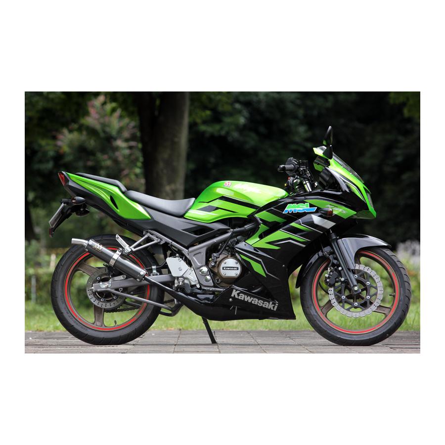 126 cc 〜250 cc  - SP忠男 (SPタダオ) ジャッカルチャンバー ブラックエンブレム Ninja150RR ニンジャ150RRKR15