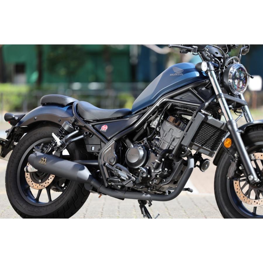 SP忠男 (SPタダオ) パワーBOX ブラックエディション スリップオンマフラー レブル250 Rebel250 2BK-MC49 RE2-PB-04