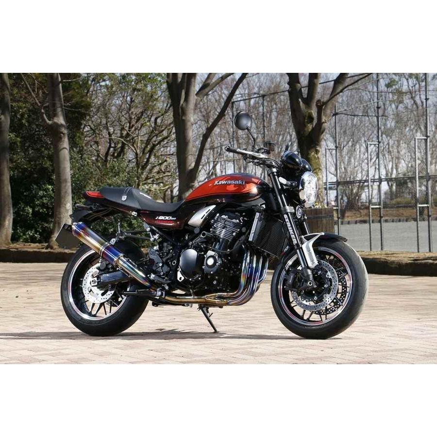 STRIKER(ストライカー) ストリートコンセプト フルEX フルエキゾースト マフラー ヒートカラー Z900RS