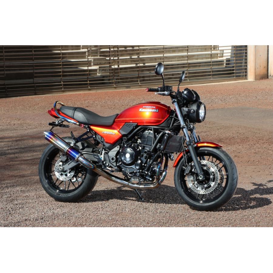 STRIKER (ストライカー) ストリートコンセプト フルエキゾースト ヒートカラー Z650RS 8BL-ER650M 916412WJT-H