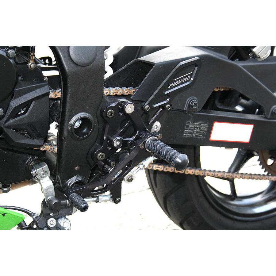 STRIKER(ストライカー) スペシャルステップキット ブラック Ninja250 ニンジャ250SL SS-AA2126B
