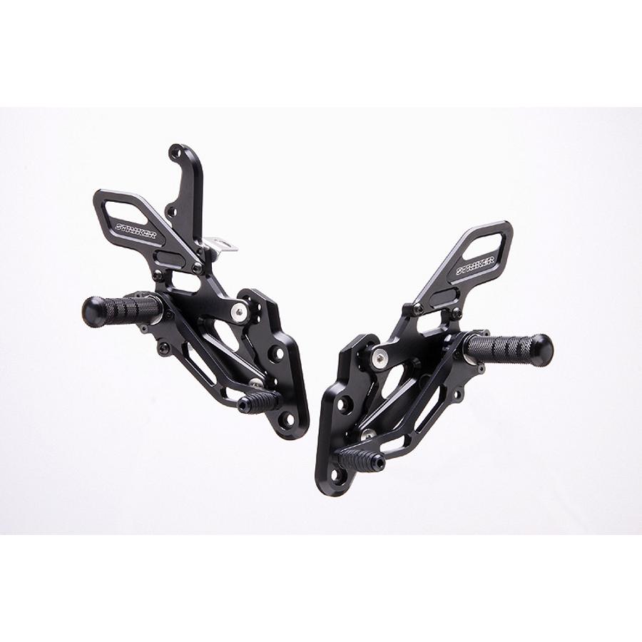 STRIKER(ストライカー) ステップキット TYPE2 ブラック FZ1/FZ1Fazer/FZ8/FZ8Fazer SS-AA262B2