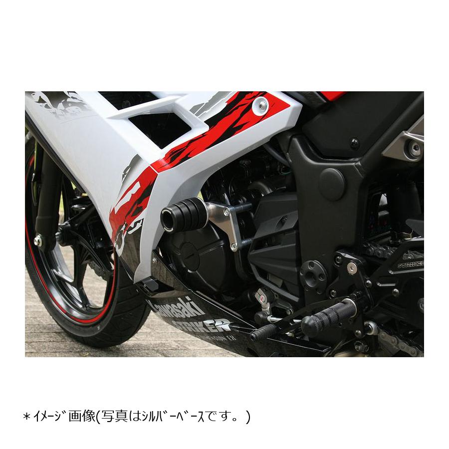 STRIKER(ストライカー) ガードスライダーロア ALL ブラック ニンジャ250 Ninja250/ABS /Z250