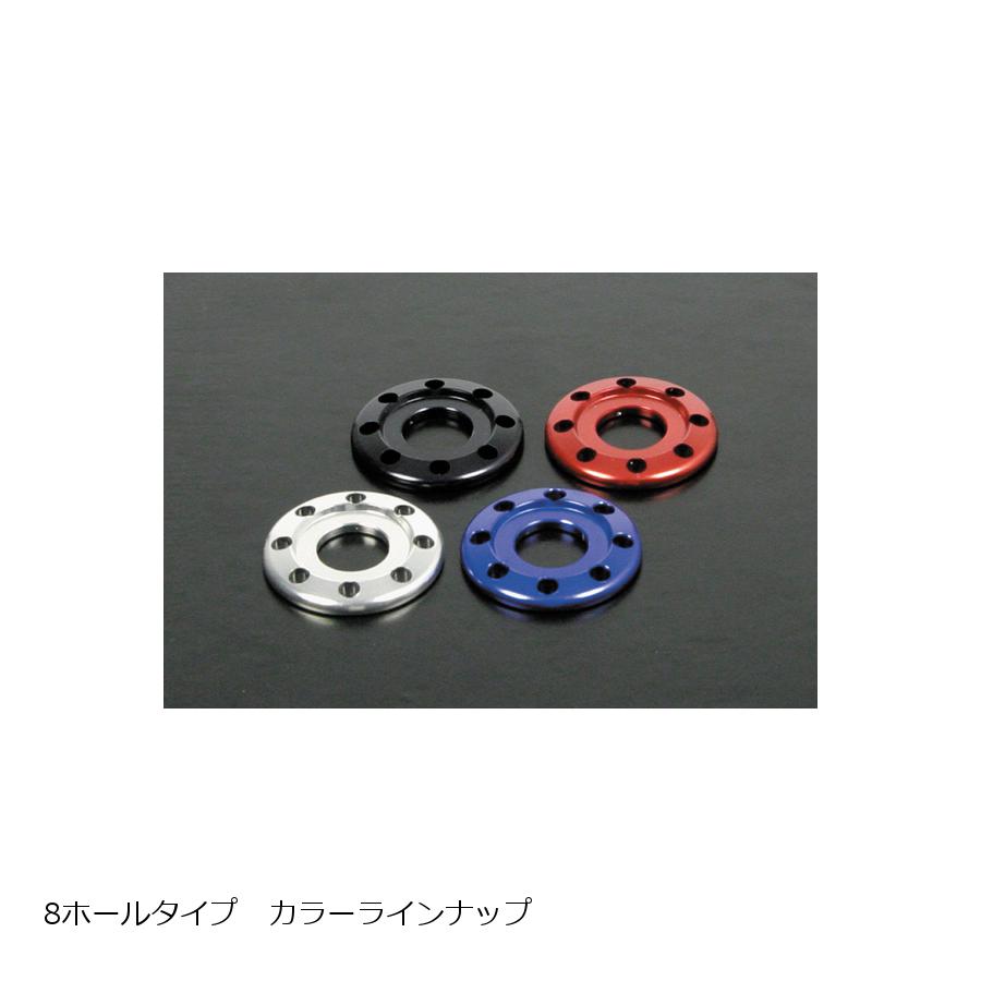 SP武川 (SPタケガワ) リヤクッションマウントワッシャー 8ホールタイプ レッド