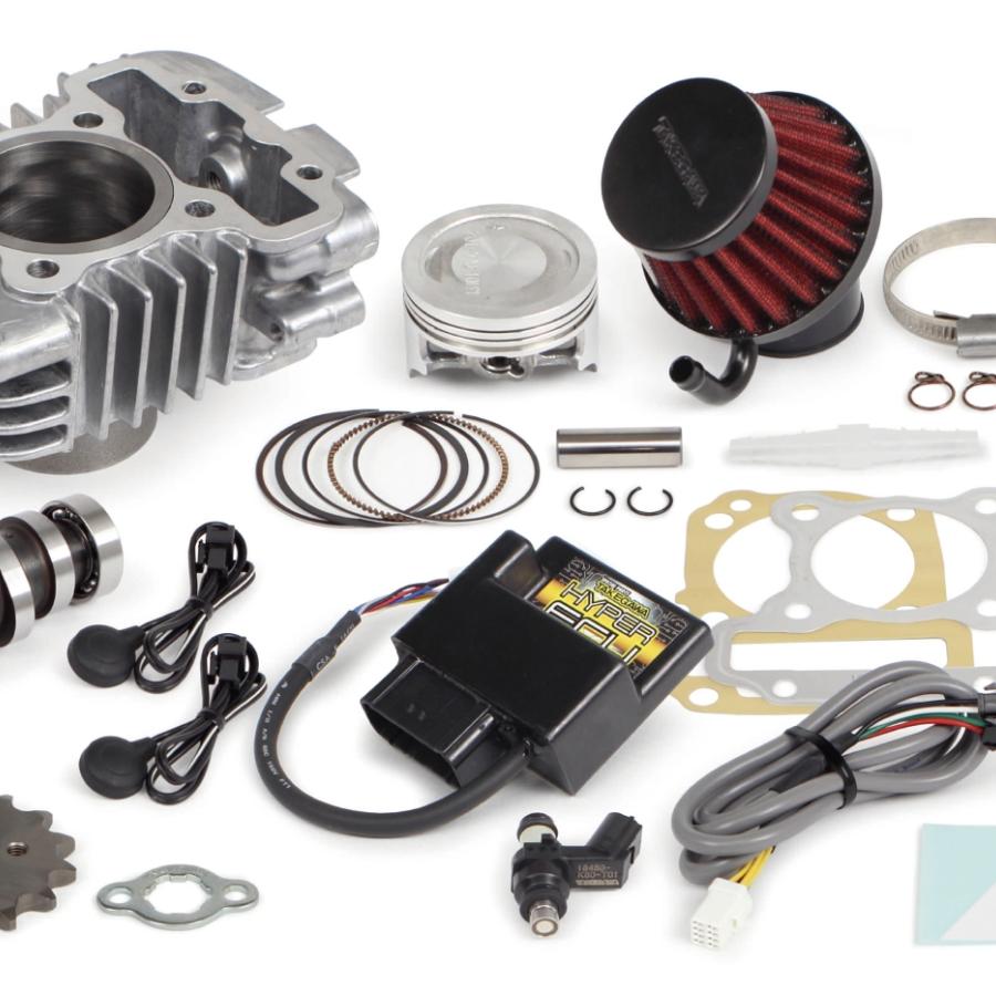 SP武川 (SPタケガワ) Hyper S-Stage ボアアップキット 81cc (ハイパーECU) スーパーカブ50(AA04) 01-05..
