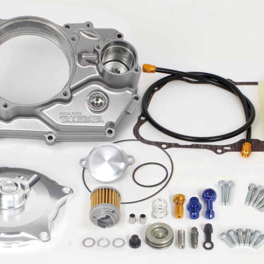 SP武川 (SPタケガワ) スペシャルクラッチカバーキットTYPE-R(WET/油圧式/シルバー モンキー/モンキー(FI)/ゴリラ 02-01-0448