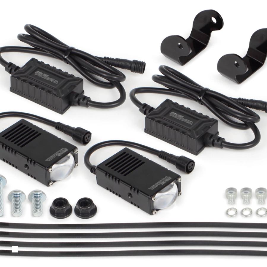 SP武川 (SPタケガワ) LEDスモールフォグランプキット(カットライン/10W) DC12V専用(ホワイト/イエロー..