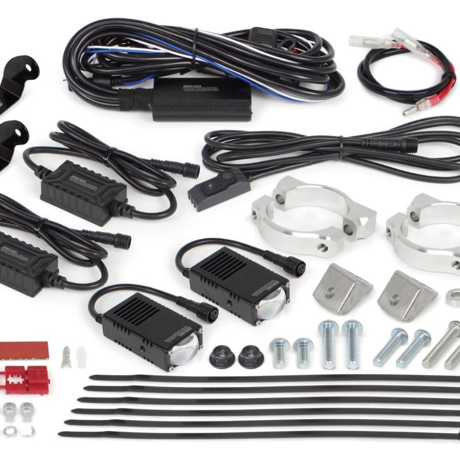 SP武川 (SPタケガワ) LEDスモールフォグランプキット(カットライン/2色)(2個入) GROM・MSX125/SF・モンキー125・ダックス125 05-08-0707