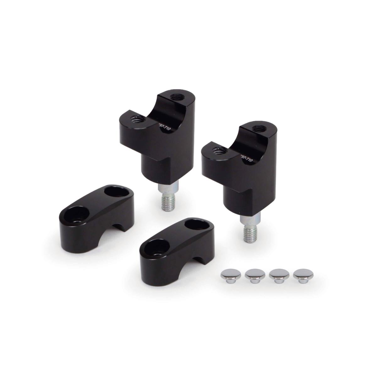 SP武川 (SPタケガワ) アジャストハンドルクランプ(ブラック) PCX(JK05-1000001-1199999) 06-02-0097