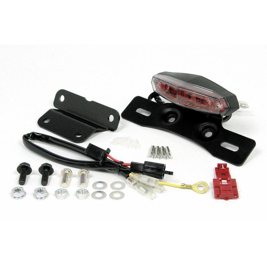 SP武川(SPタケガワ) LEDミニテールランプKit レッド Ape50 エイプ50 Ape100 エイプ100フェンダーレスキット(アルミ製)専用
