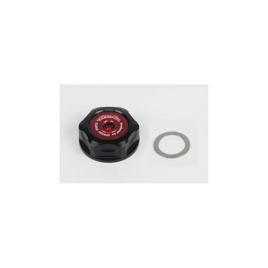 SP武川(SPタケガワ) ステムナット ブラックナット/レッドCAP GROM グロム/Z125/ZOOMER-X ズーマーX CBR250R