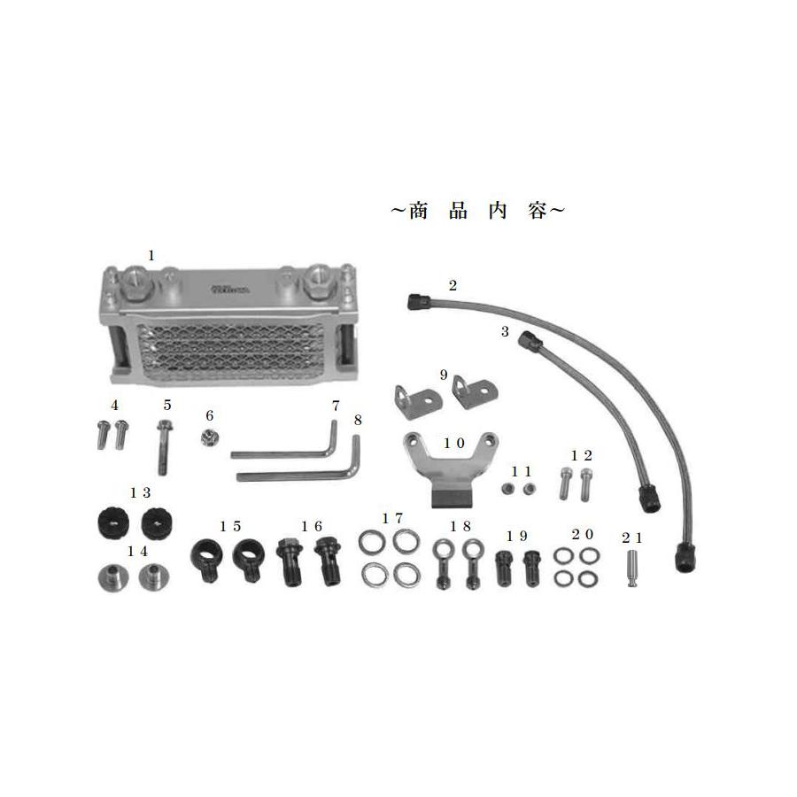 SP武川(SPタケガワ) コンパクトクール キット モンキー スーパーヘッド 4バルブ+R(4-FIN/スリムライン/SPL-MGクラッチカバー用)