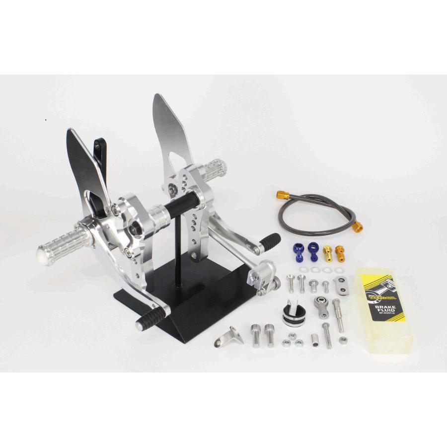 SP武川(SPタケガワ) バックステップ(4ポジション) モンキー125(JB02-1000001-)ブレンボ2Pキャリパー用セット