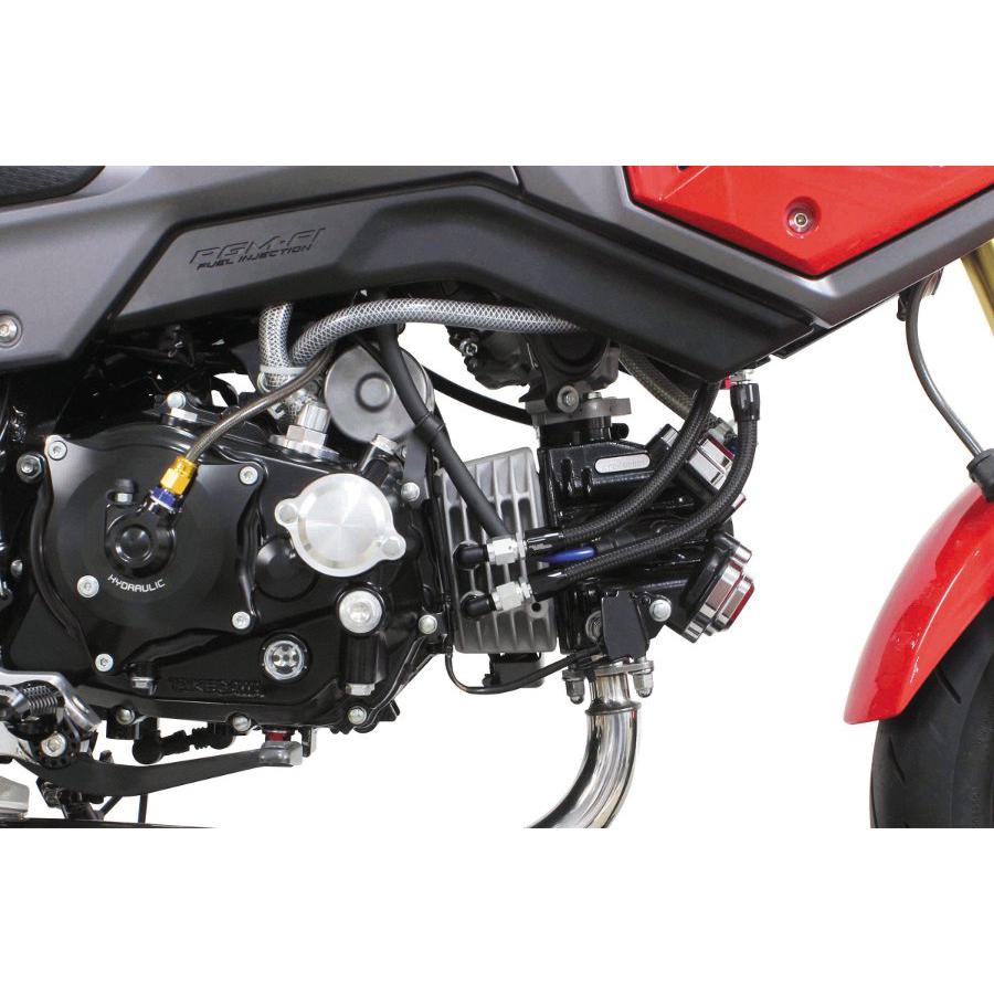 SP武川(SPタケガワ) コンパクトクールキット(4フィン/AN#4/ シュラウド/シリンダー)GROM グロム (JC61-100/130-・JC75-100)・MSX125/SF