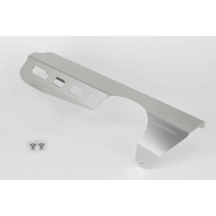 SP武川(SPタケガワ) アルミチェーンガード マットシルバー CT125 ハンターカブ125 (JA55-1000001-)