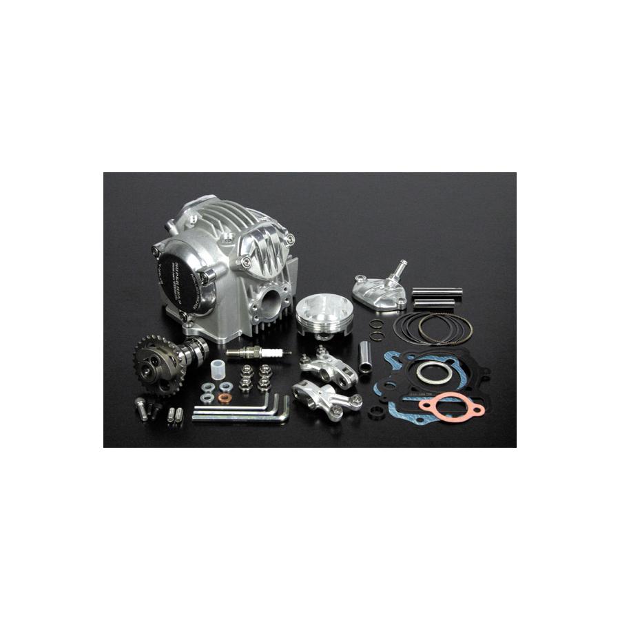 SP武川SPタケガワ Sヘッド4バルブ バージョンUPキット モンキー ゴリラ12V 106cc SCUT デコンプ